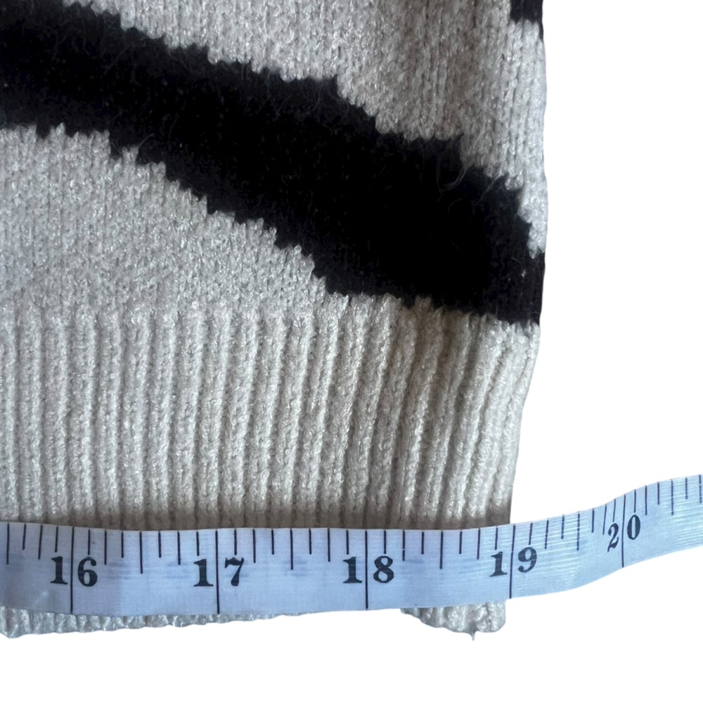 Superdown Zendaya V-Neck Sweater Cream Brown Size S - Picture 7 of 10